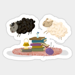 Sheep-a-deep Sticker